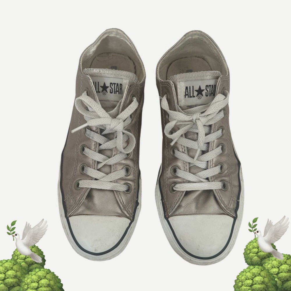 Converse Cream High Tops